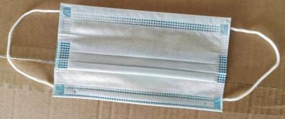 China mascarilla protectora disponible de 3 telas no tejidas de la capa (el centro es la tela de Derretimiento-Brown) en venta