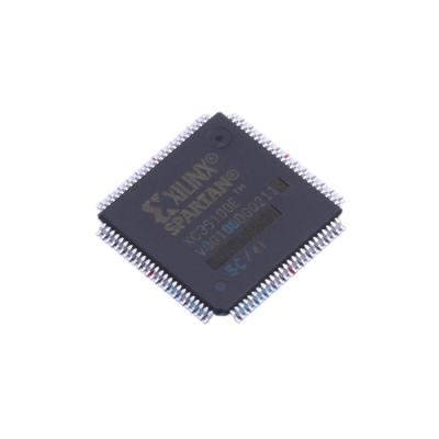 China (In stock) XC3S100E-4VQG100I 100-VQFP (14x14) integrated circuit IC FPGA 66 I/O 100VQFP for sale