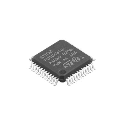 China STM32F070CBT6TR New And Original  Integrated Circuits STM32F LQFP48 32F070CBT6TR for sale