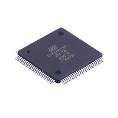 China ATMEGA1280-16AU Micro Controller Chip TQFP-100 New and Original Integrated circuit for sale