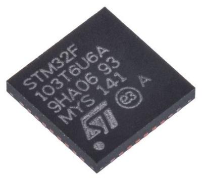 China In Stock Microcontrollers IC MCU 32BIT 32KB FLASH 36VFQFPN integrated circuits ic chip STM32F103T6U6A for sale