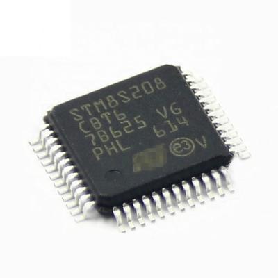 China STM8S208CBT6 New Original Microcontroller Online Electronic Components Integrated Circuits LQFP48 MCU STM8S208CBT6 for sale