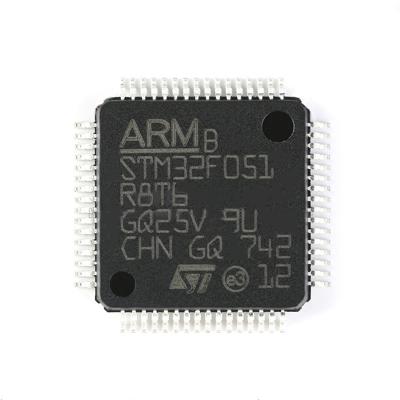 China Circuitos integrados Ic del microcontrolador de IC MCU de los componentes electrónicos de Chuangyunxinyuan STM32F051R8T6 LQFP64 en venta