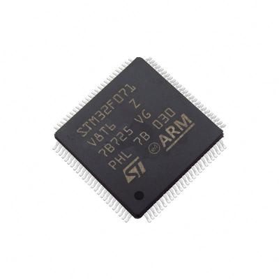 Chine Circuits intégrés de microcontrôleur d'IC MCU de composants électroniques du service LQFP100 de liste de Chuangyunxinyuan Bom STM32F071V8T6 IC EN STOCK à vendre