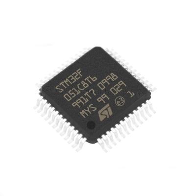 China Electronic Component STM8S105 MCU ARM ADC DAC 32 Bit 64K Flash 48 LQFP STM32F051C8T6 IC for sale