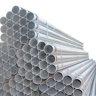 China Anti-Corrosion Galvanized Steel Pipe Hot-Dip Seamless Round Tube Structure Building for sale