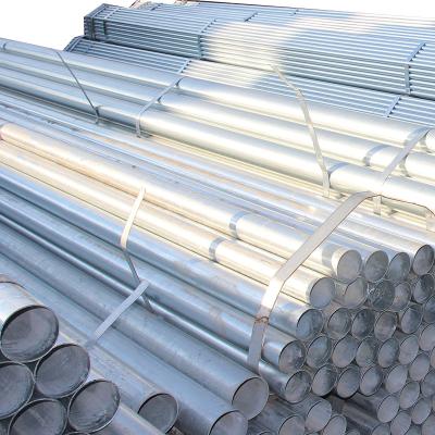 China Pickling Galvanized Structural Steel Pipe Tube/Scaffold Galvanize Pipe 6 Meter/5.8 Meter for sale