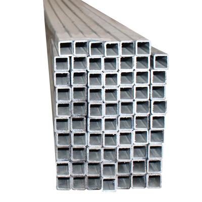 China Mild Galvanized Structural Erw Rectangular Steel Pipe Low Carbon Square for sale