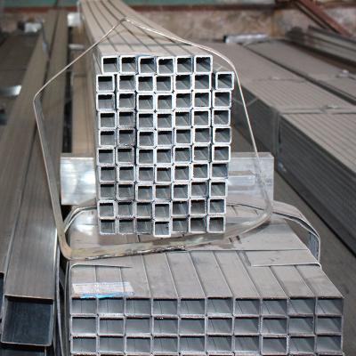 China Q195 Galvanised Square Tubing And Rectangular Steel Pipes And Tubes for sale