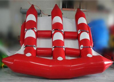 China Huge Inflatable Water Park Adults Inflatable Flying Fish Tube For Funny for sale