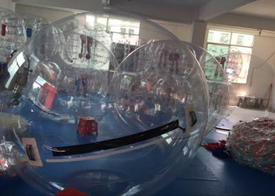 China Heat Sealing Transparent Inflatable Water Walking Balls With 0.8mm PVC for sale