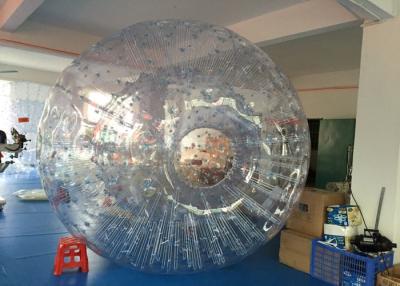 China Grass PVC / TPU Inflatable Zorb Ball Soccer , Giant Hamster Ball For Humans  for sale