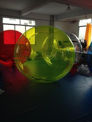 China Colorful Inflatable Water Walking Balls , Inflatable Hamster Balls For Humans for sale