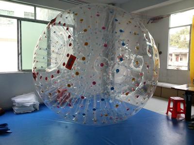 Китай Человек PVC травы 0.8mm раздувной определил размер шарик хомяка для спортивной площадки продается