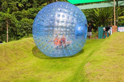 China Customized Playground Inflatable Body Zorb Ball With High - Strength PVC for sale