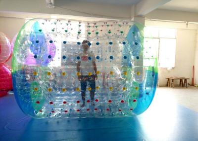 Κίνα Ο γιγαντιαίος 0.8mm κύλινδρος νερού PVC διογκώσιμος για τα παιδιά/οι ενήλικοι ποτίζει τον κύλινδρο σφαιρών περπατήματος προς πώληση