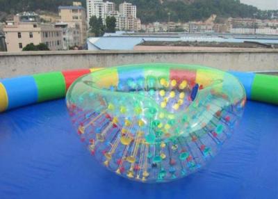 China OEM Inflatable Coconut Balls 1.8m Dia Zorb Hamster Ball Inflatable Pool Lounge for sale