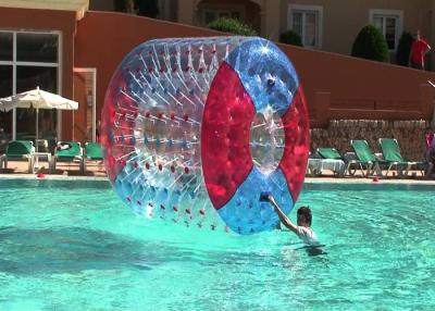 China Rodillo inflable del agua de las piscinas coloridas del patio trasero para los juegos de los deportes en venta