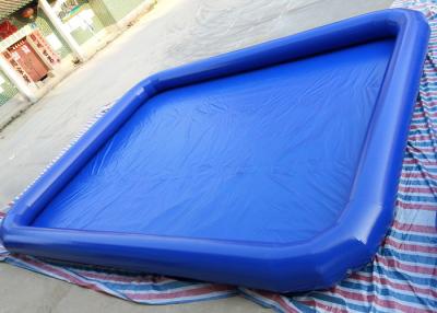 China Commercial Children Inflatable Water Pool 7m x 9m For Backyard Blow Up Water Park for sale