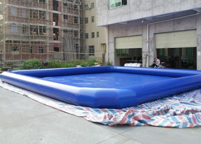 China Outdoor Large  Inflatable Water Pool , 8m x 8m Square Inflatable Pool for sale