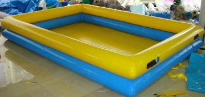 China Double Layers Inflatable Water Pool 15*10m Blow Up Swimming Pools For Adults for sale