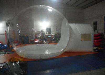 China 4m Dia White Transparent Bubble Tent House For Camping / Bubble Tree Tent for sale