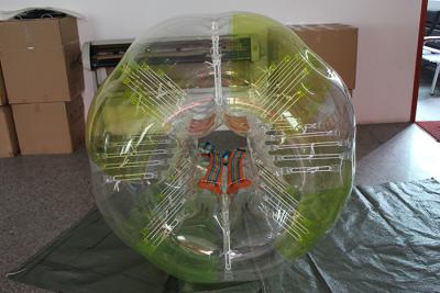 China Transparent inflatable bubble soccer human sized inflatable ball for sale
