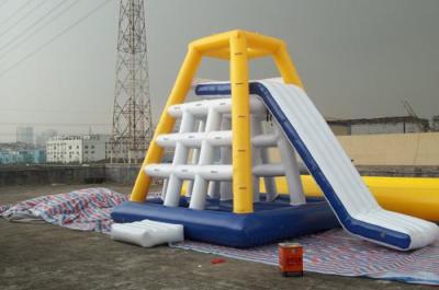 China EN71 Single tube Inflatable Water Park Games Aqua Park For sea for sale