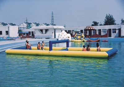 China Lake inflatable water games volleyball sport games for water park for sale