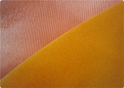 Китай Белизна/Орандж Flocked чистка ткани драпирования вельвета ткани легкая продается