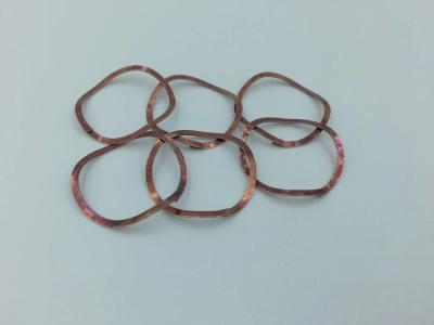 China Customized Flat Wire Compression Overlapping Wave Spring Washers Sizes for sale