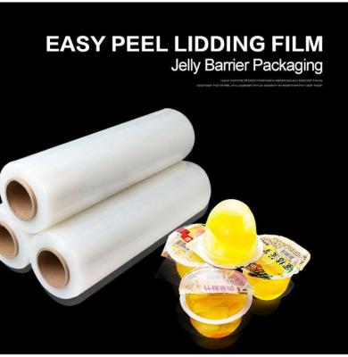 China Heat Seal Lids Film Easy Peel For PP Tray With EVOH PP High Temperature Liddig Film for sale