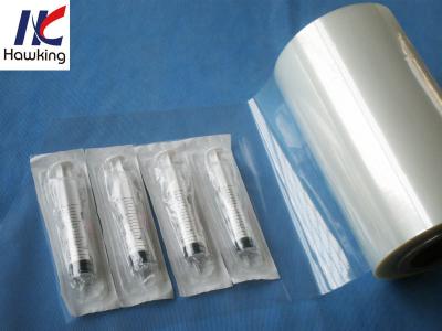 China Medical Applications Syringes Of Food Grade Easy Peel Film 3 Mil Bpa Free for sale