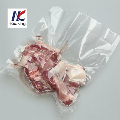 China BRC Heat Seal Freezer Fresh Vacuum Bags PE PA Vacuum Pack Food Storage for sale