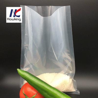 China Oem Moisture Proof Vacuo Seal Food Vacuum Bag 80um Embossed Pa Pe for sale