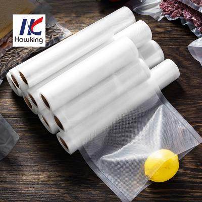 China Heat Shrink Embossed Vacuum Bag For Food Storage Wrap for sale