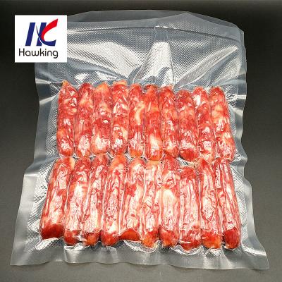 China Custom Embossed 8x10 Vacuum Seal Bags Air Vacuum Bags For Food for sale
