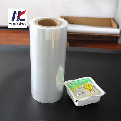 China carrete de película plástico de Lidding del sellado caliente 160mic los 500m para el acondicionamiento de los alimentos en venta