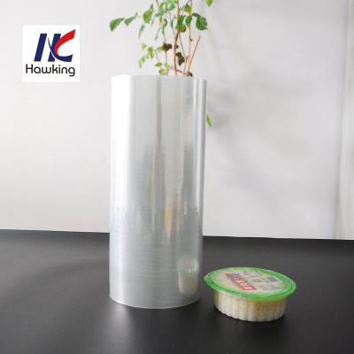 China Customized 1100mm 800m Heat Seal Lidding Film Roll Stock For Food Packaging for sale