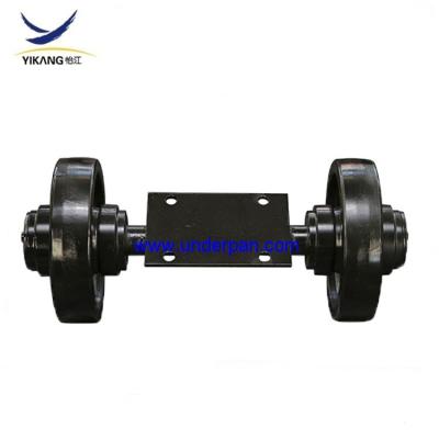China Crawler dumper rubber track undercarriage top roller assy MST 800 carrier roller for sale