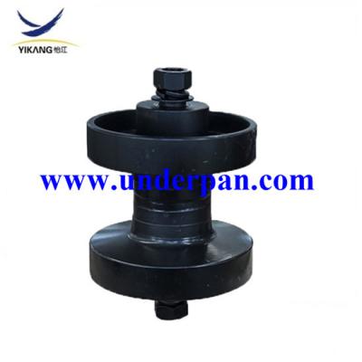 China Crawler dumper rubber track undercarriage bottom roller assy MST 300 track roller by factory manufacturer for sale