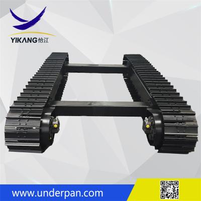 China Custom Static contact machine crawler rubber track undercarriage system from China factory price for sale