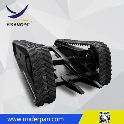 China Custom fire fighting robot 5-10 ton crawler rubber track undercarriage system for sale