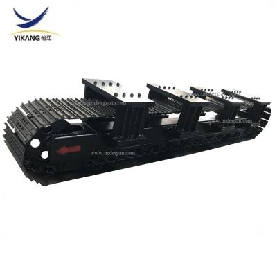 China Best price tracked undercarriage with hydraulic motor steel chassis system for 0.5 - 150 ton crawler drilling excavator for sale