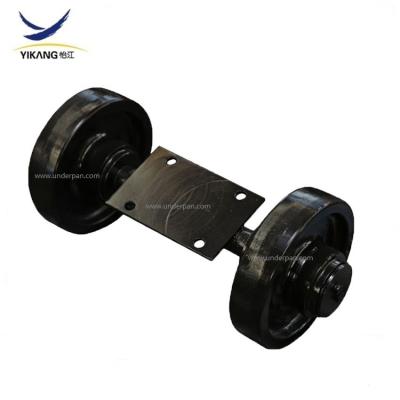 China Morooka Top roller for crawler tracked dumper undercarriage parts carrier roller ass'y MST300 MST800 MST1500 MST2200 for sale