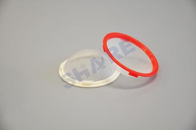 China Round Shape Nylon Filter Mesh PP Plastic Frame Types For Proofer Cups for sale