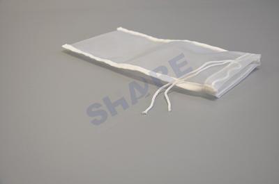 China Aquatic Fine Mesh Liquid Filter Bags Media Drawstring Filter Mesh Bag for sale