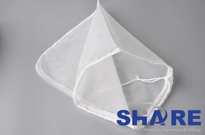 China Nut Almond Milk Reusable Mesh Filter Bags Nylon Mesh Cloth Strainer for sale