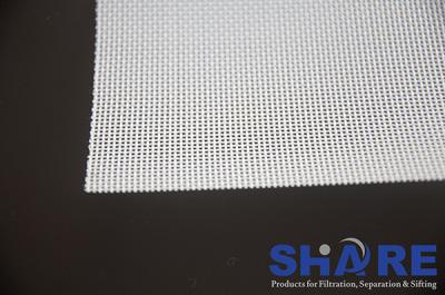 China 500um Polyester Screen Mesh Fabric For Filter Impact Strength Resistance for sale