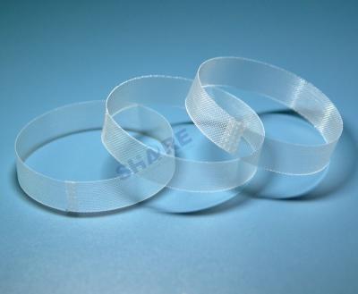 China Welded Nylon Filter Mesh Ring Continuous / Cut To Length Tube Filter Overlapping Seam for sale